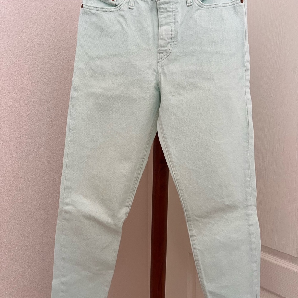 Levi's High-Waisted Button Fly Jeans